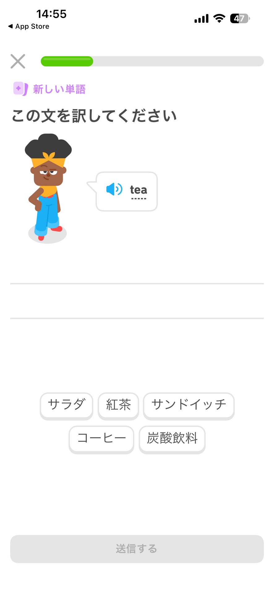 Duolingo-英語/韓国語などのリスニングや英単語の練習のOther画面